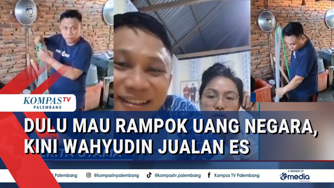 Eks Anggota DPRD Gorontalo Jualan Es Usai Dipecat PDI-P karena Video 'Mau Rampok Uang Negara'