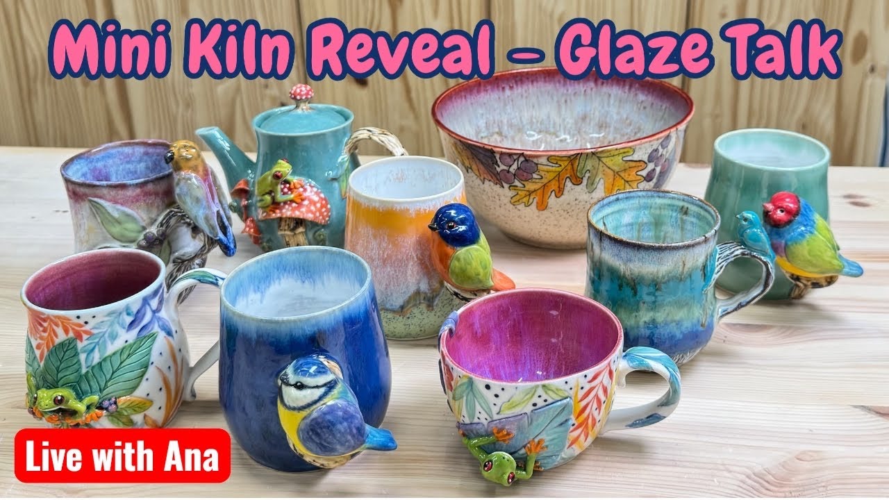 Mini Kiln Reveal — Прямой эфир с Аной