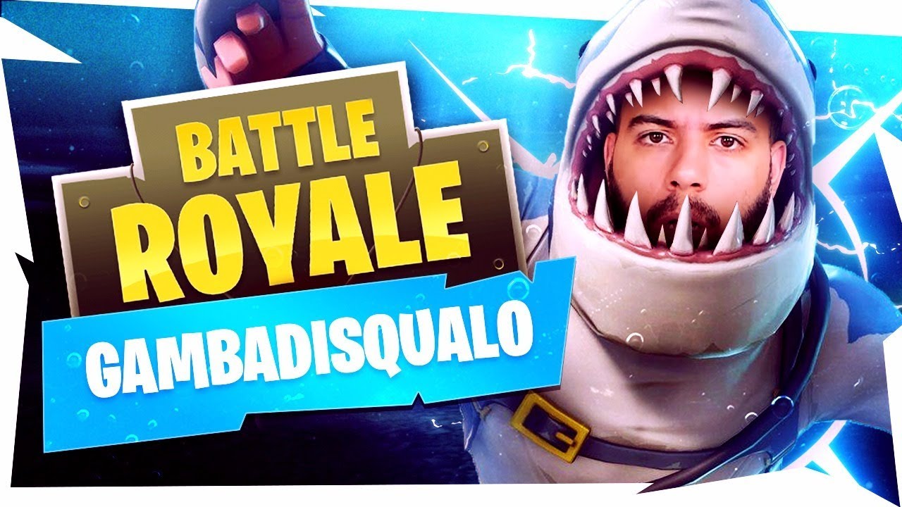 GAMBA DI SQUALO SPACCA TUTTO SU FORTNITE