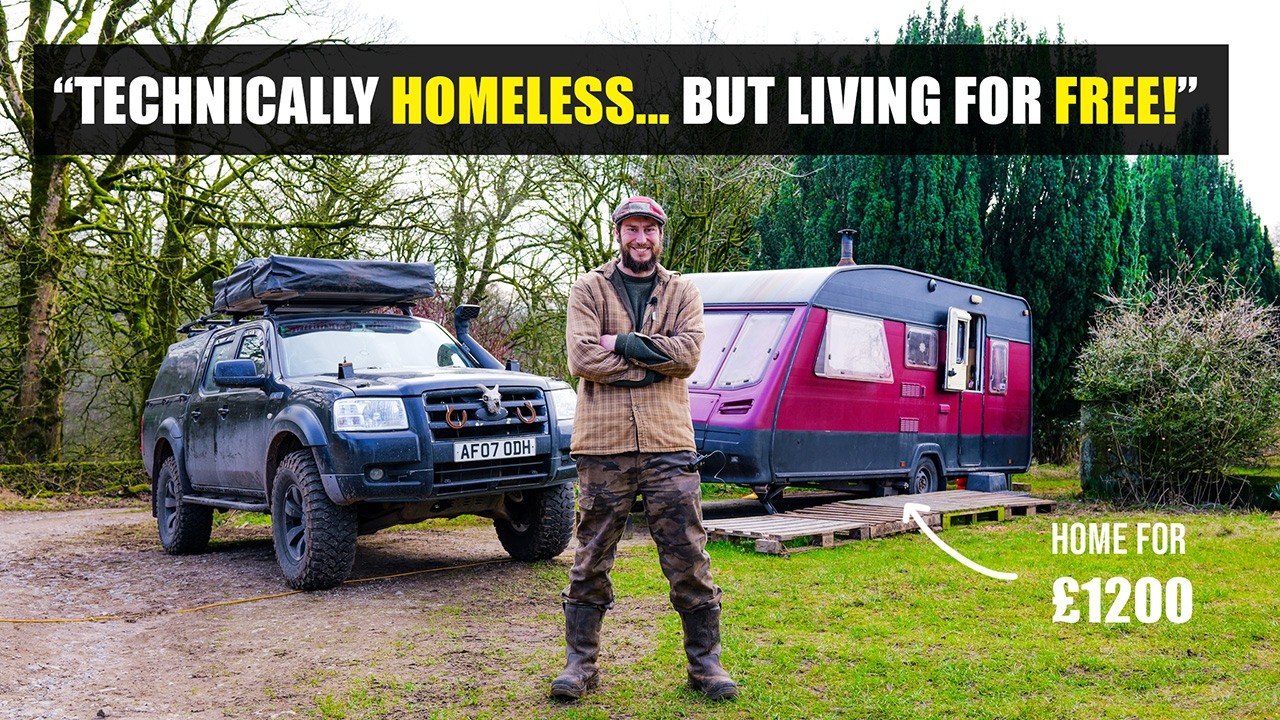 A Nomadic Farmhand in a &pound;1,200 Caravan: Simplicity & Freedom!