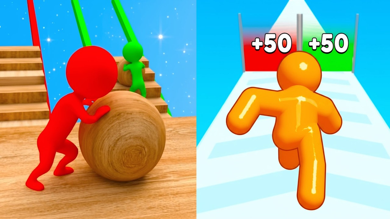 Tall Man Run VS Snow Race || Epic MixPlay 🔥 Max Levels Unlocked | Full Gameplay Walkthrough #449