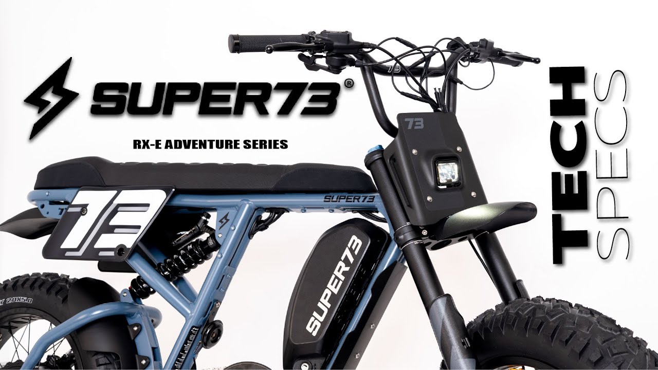 SUPER73 RX-E Adventure Series E-BIKE / Technical Rundown 🚲🛠️