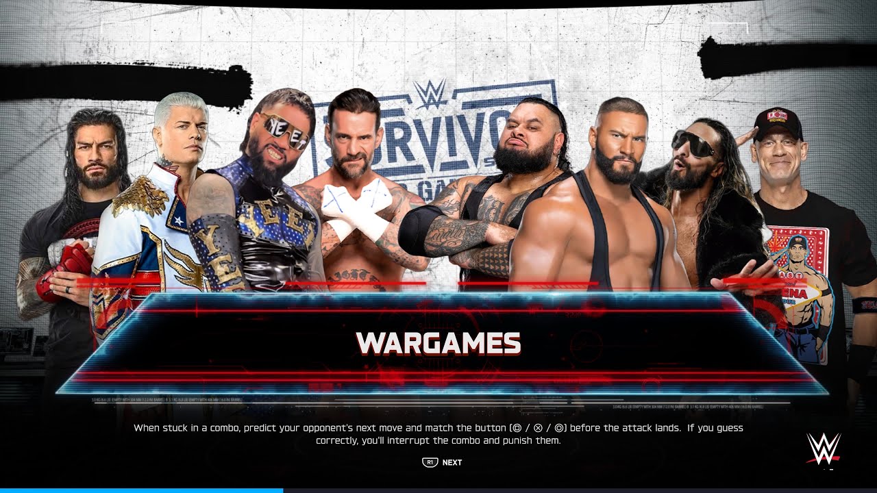 WWE 2K25 Men's Wargames Match