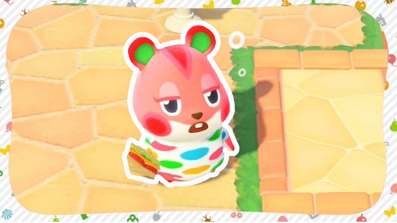 [ 모동숲 ] 애플이 3초만에 기절😱역시 귀염둥이는 잠꾸러기🍎#AnimalCrossing