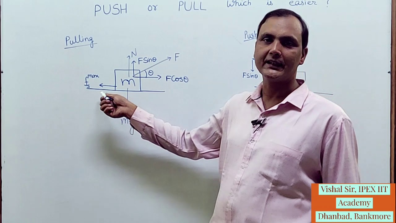 6. Push or Pull which one is easy #IPEXIITAcademyVishalSir