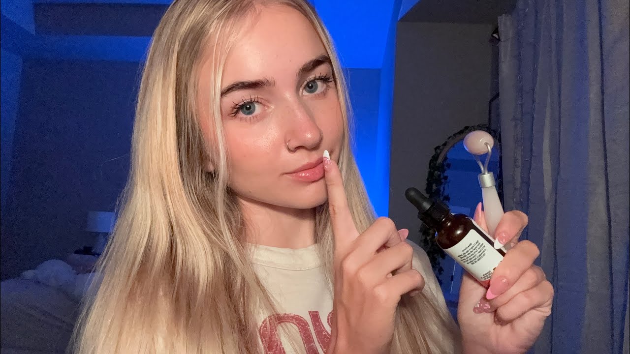 ASMR Getting You Ready For Bed But You&rsquo;re Asleep (skincare, personal attention)