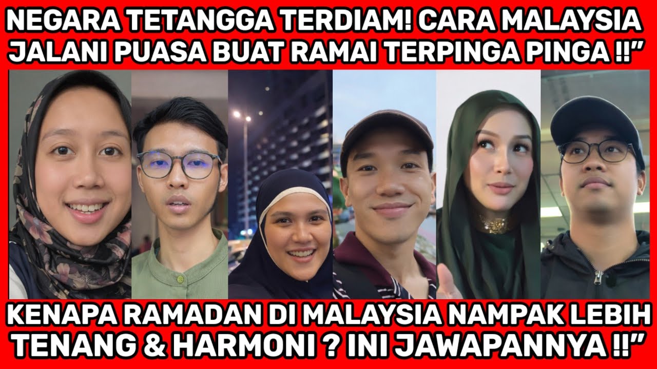 CULTURE SHOCK! Warga Luar Tak Sangka Puasa Di Malaysia Seunik Ini!