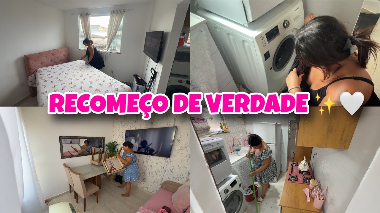 LIMPEI E ORGANIZEI A CASA TODA | Recomeço real, rotina simples e vida real