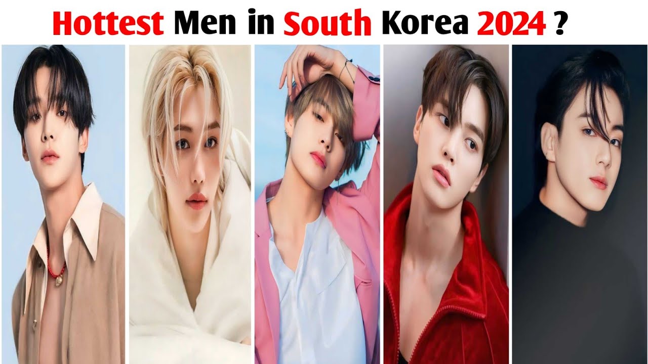 Top 10 Hottest Men in south korea 2024