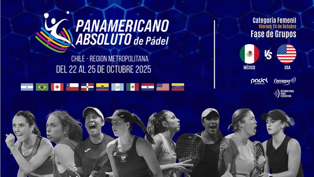 Panamericano Chile 2025 | Grupos 🇲🇽🆚🇺🇸