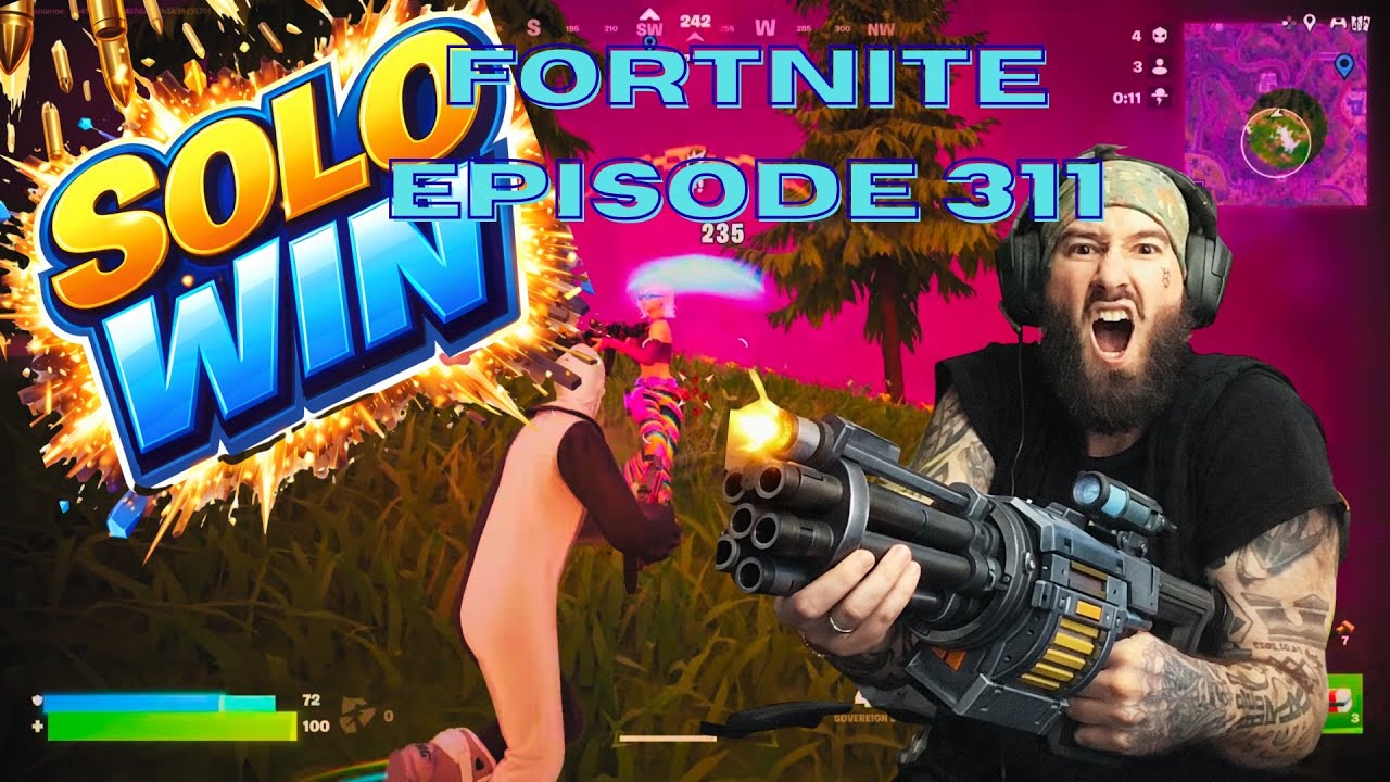 Clutch Solo Fortnite Win Ep 311