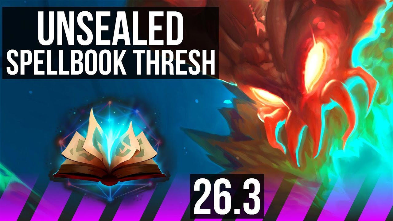 THRESH & Caitlyn vs MORGANA & Varus (SUP) | Unsealed Spellbook | EUW Master | 26.3