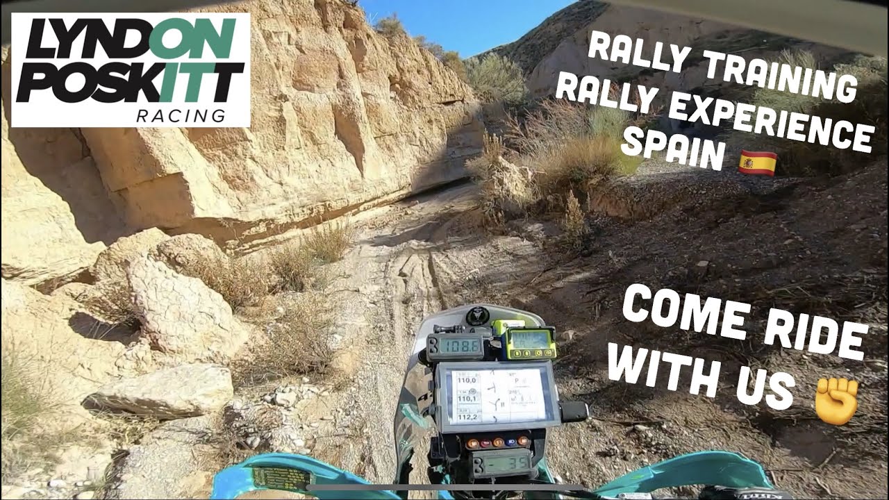 Lyndon Poskitt Racing - Ride With Us - Rally Training Spain