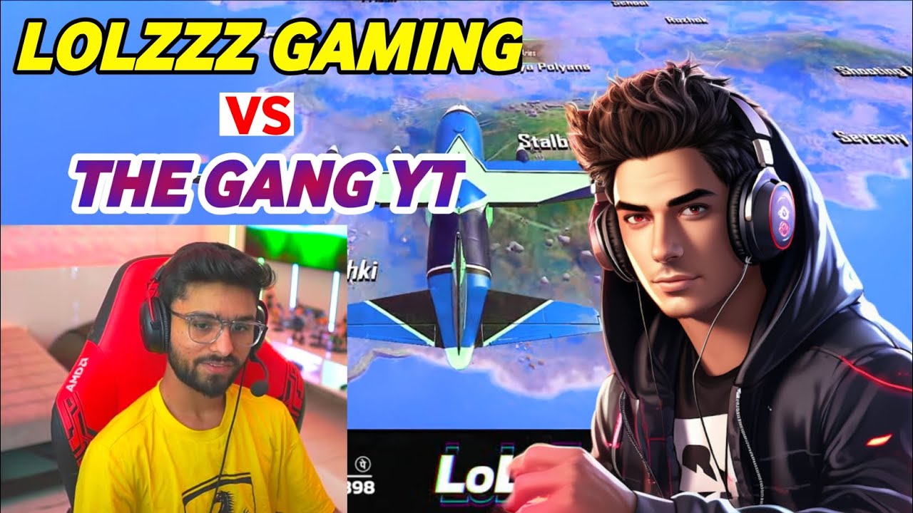 LoLzZz Gaming Vs The Gang Yt | The Gang Yt Vs LoLzZz Gaming