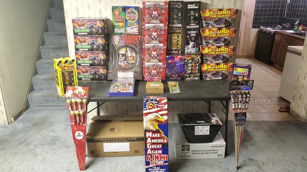 July 4th, 2024 Firework Stash Update (Part 2) - 2nd American Fireworks Order