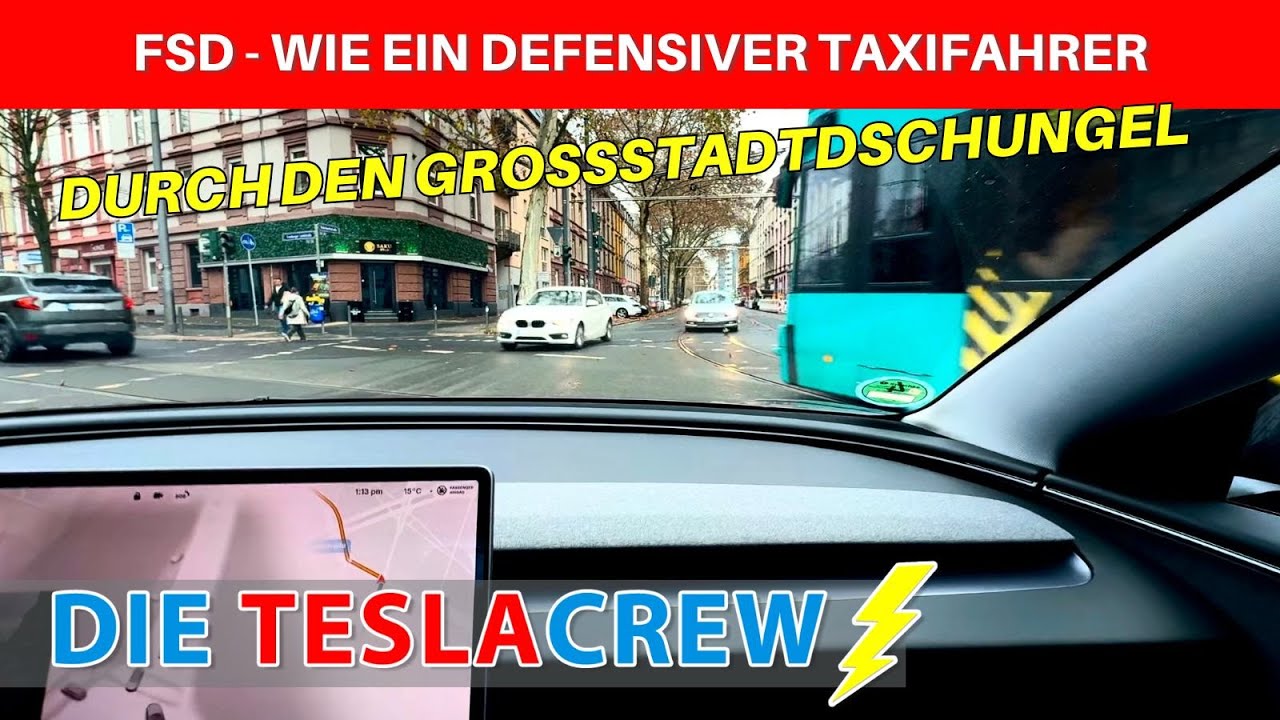 ⚡️ TESLA FSD TEST in Frankfurt | Ist dieses System zulassungsreif?
