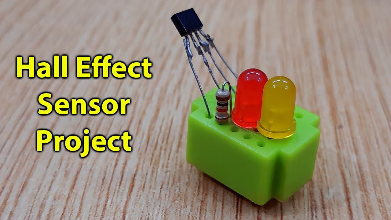 Hall effect sensor Electronic project