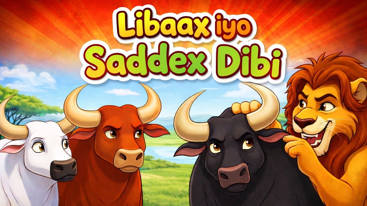 Libaax iyo Saddex Dibi || Sheeko Caruureed