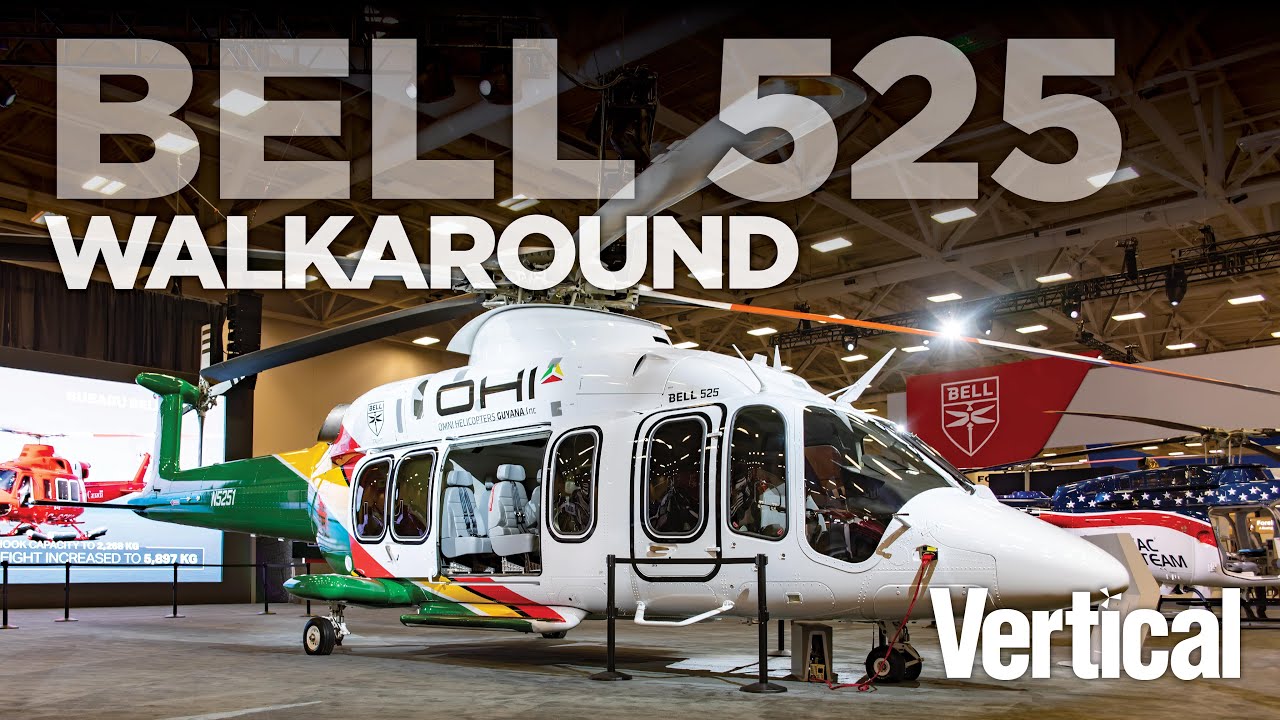 Bell 525 Walkaround: The First Commercial Fly-by-Wire Helicopter