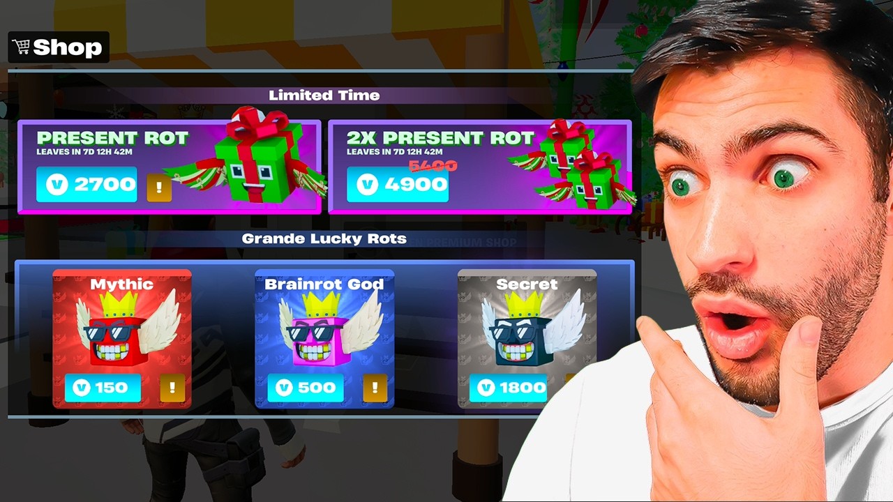 New PREMIUM SHOP UPDATE OUT NOW! (VIP, BUY PRESENT ROTS, & MORE) ALL SECRET CODES