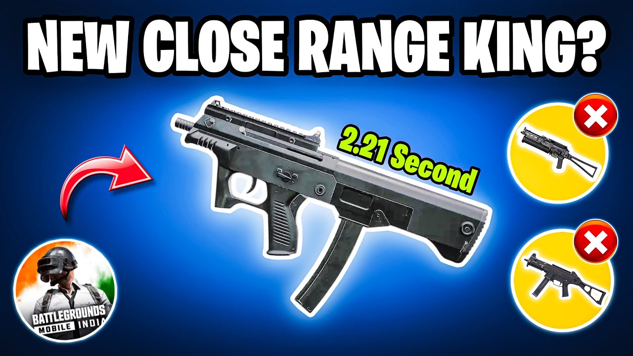 Is This New Gun Is KING Of Close Range? BGMI 4.4 Update New SMG Weapon JS9 Guide. 