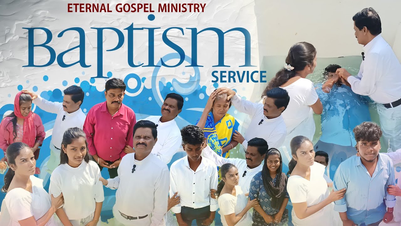BAPTISAM SERVICE | Bethel Vision Garden Retreat Center, Alamathi | Egm Church | Worship | Egm