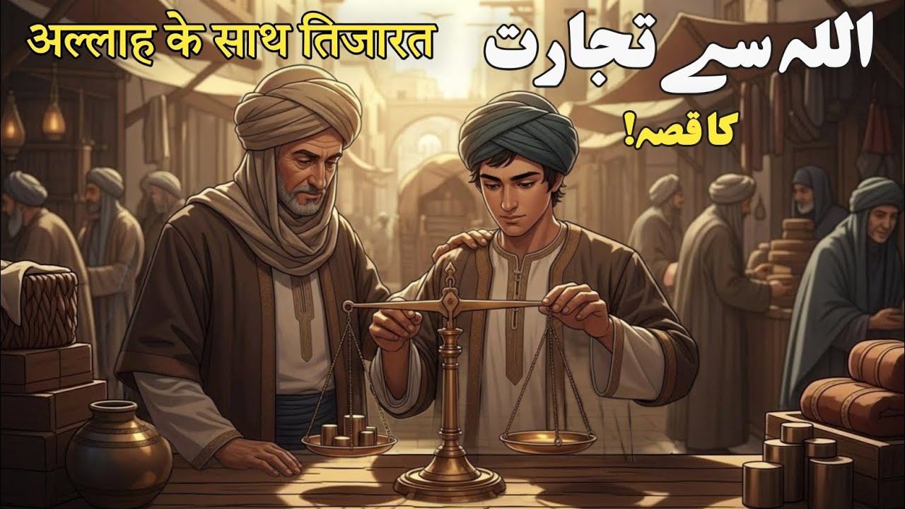 Allah Se Tijarat Ka Kissa /अल्लाह के साथ तिजारत/UrduHindi MoralStories #IslamicStories #Storytelling
