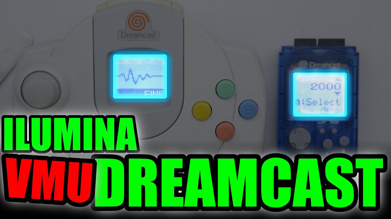 PUEDES ILUMINAR TU VMU EN TU SEGA DREAMCAST