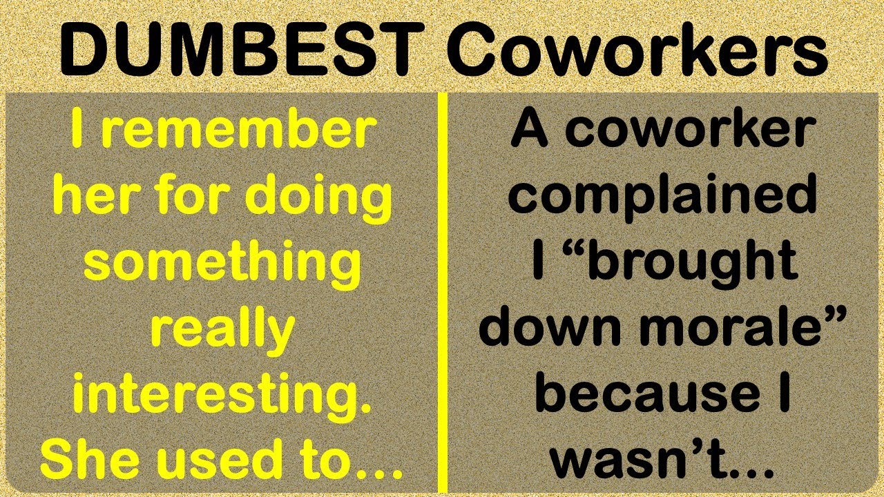 The DUMBEST, Craziest Coworkers and On-the-Job FAILS!