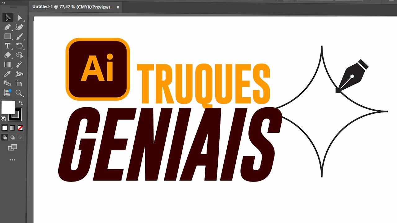 COMO TRABALHAR NO ILLUSTRATOR  mais rápido (Tutorial)