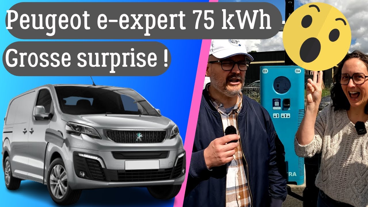 Peugeot e-expert 75 kWh : La grosse surprise.!