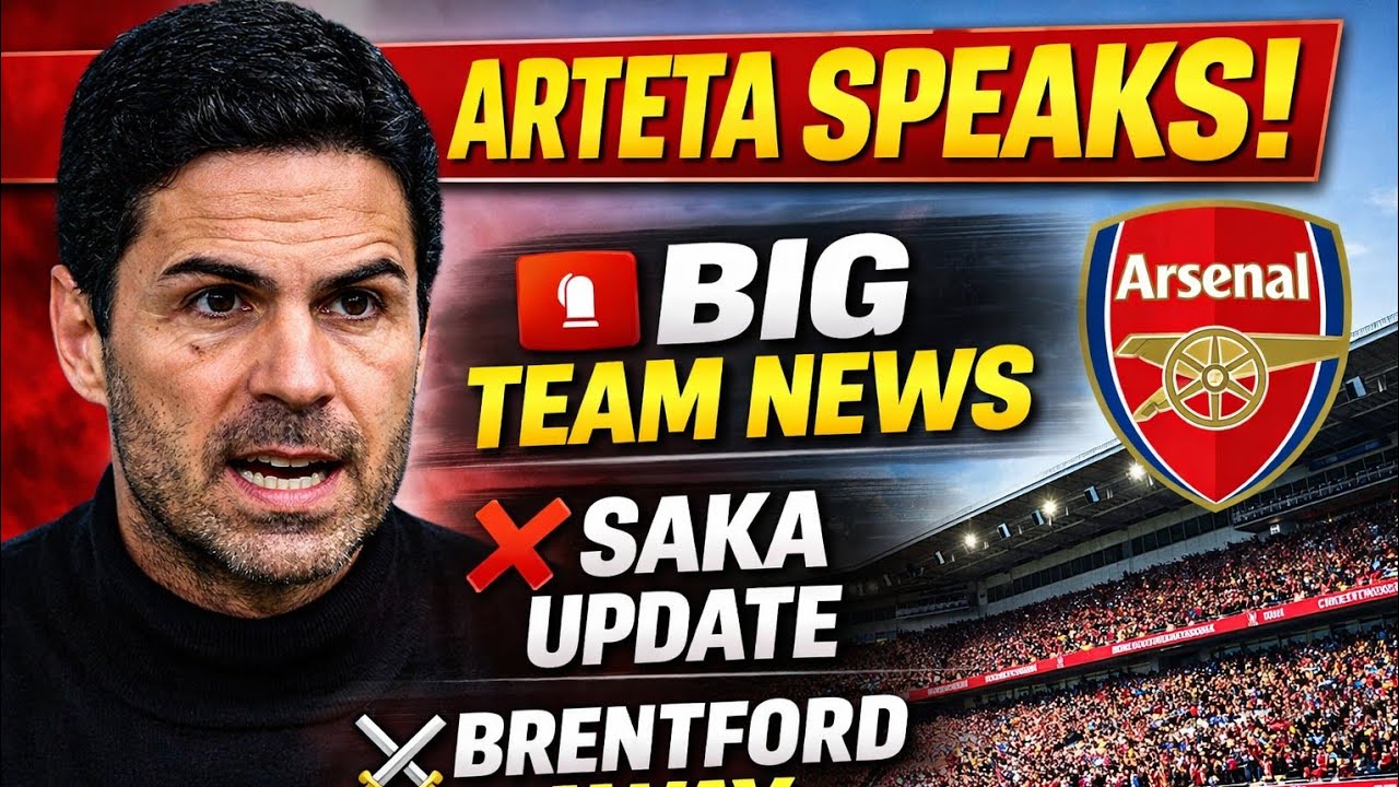 Arteta Press Conference Reaction Ahead of Brentford! 🔥 Big Injury Updates & Team News Revealed