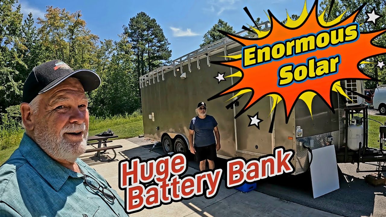 Work In Progress 8.5×20 Cargo Trailer Conversion Camper With Enormous Off Grid Capability