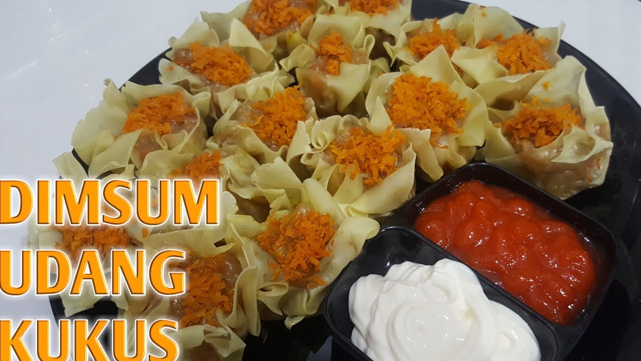 BIKIN DIMSUM UDANG PALING MUDAH