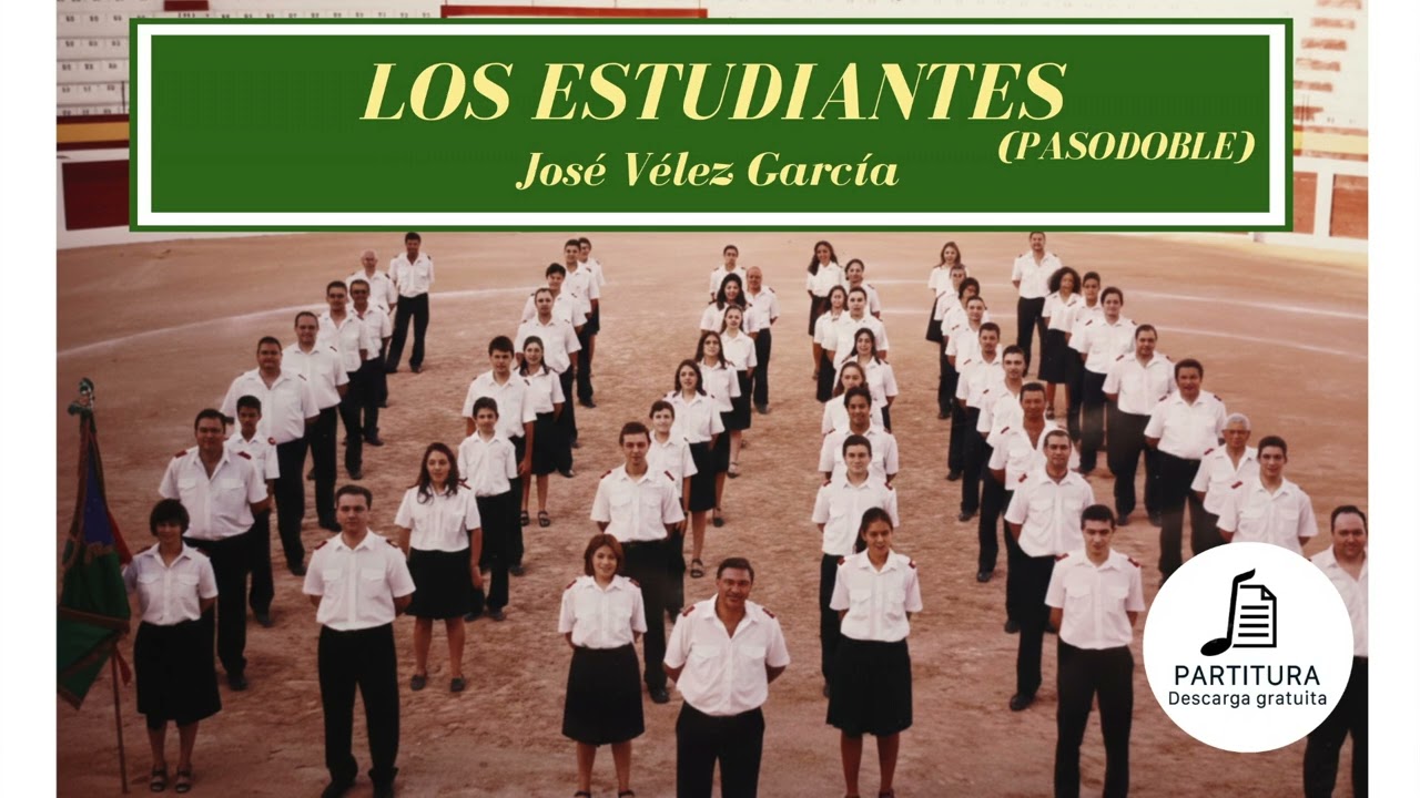 Los Estudiantes. Pasodoble. José Vélez García