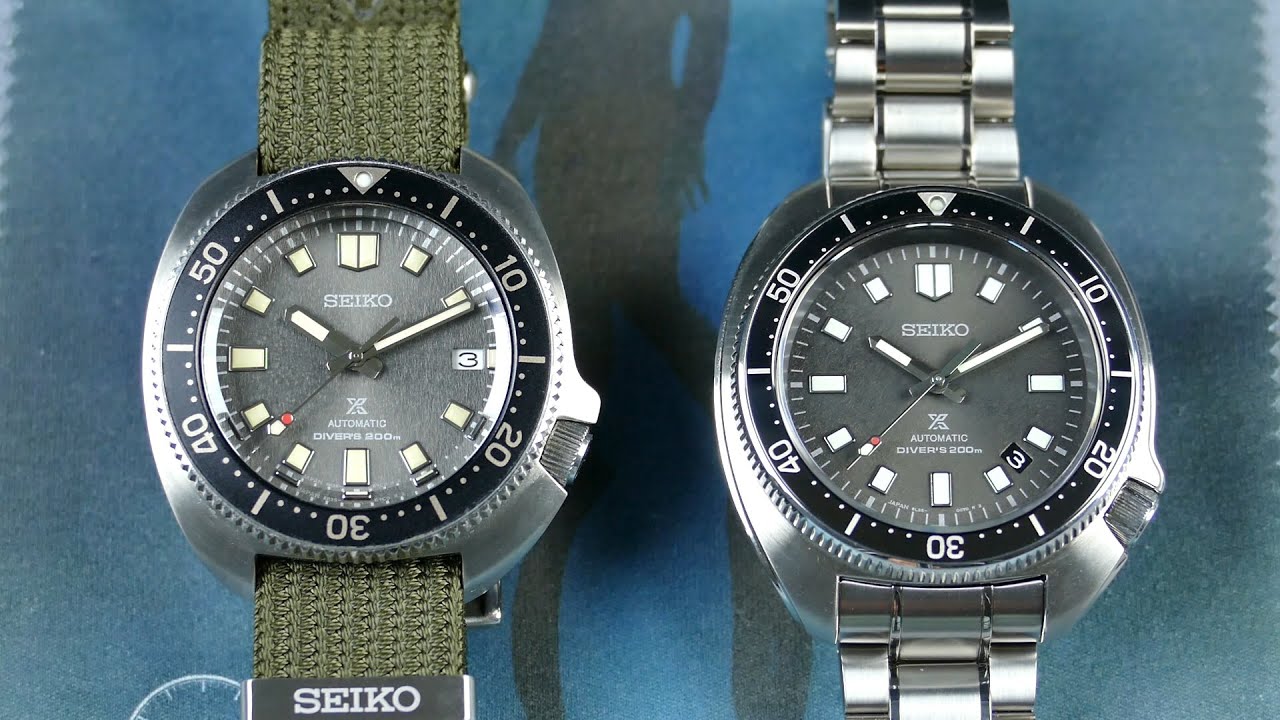 На запястье, без предварительной подготовки: Seiko Prospex '6105 Remix' – SPB237 'Willard' против...