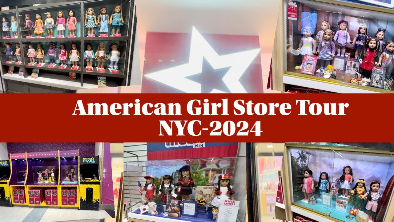 Tour of American Girl Doll Store in NYC 2024