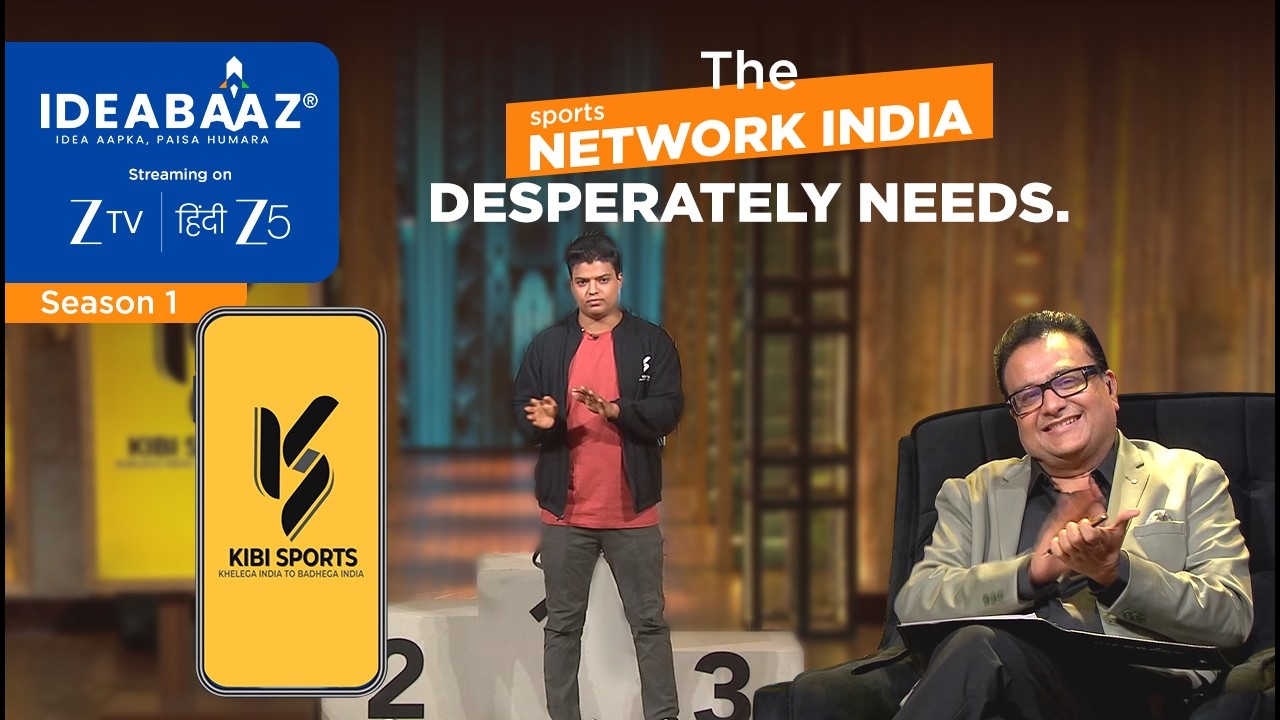 Can This Startup Change the Future of Indian Sports? | KIBI | Startup Pitch | Ideabaaz
