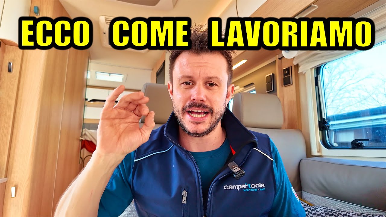 PROBLEMI al CAMPER 🤯 ecco come LAVORIAMO in CAMPERTOOLS 😵