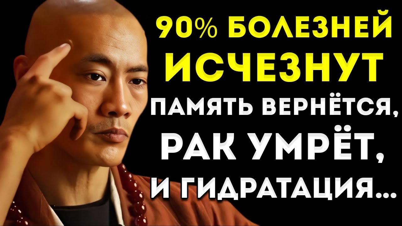 Просто Пей Воду ЭТИМ СПОСОБОМ — И Ты Сможешь Дожить До 100 ЛЕТ | Ши Хэн И