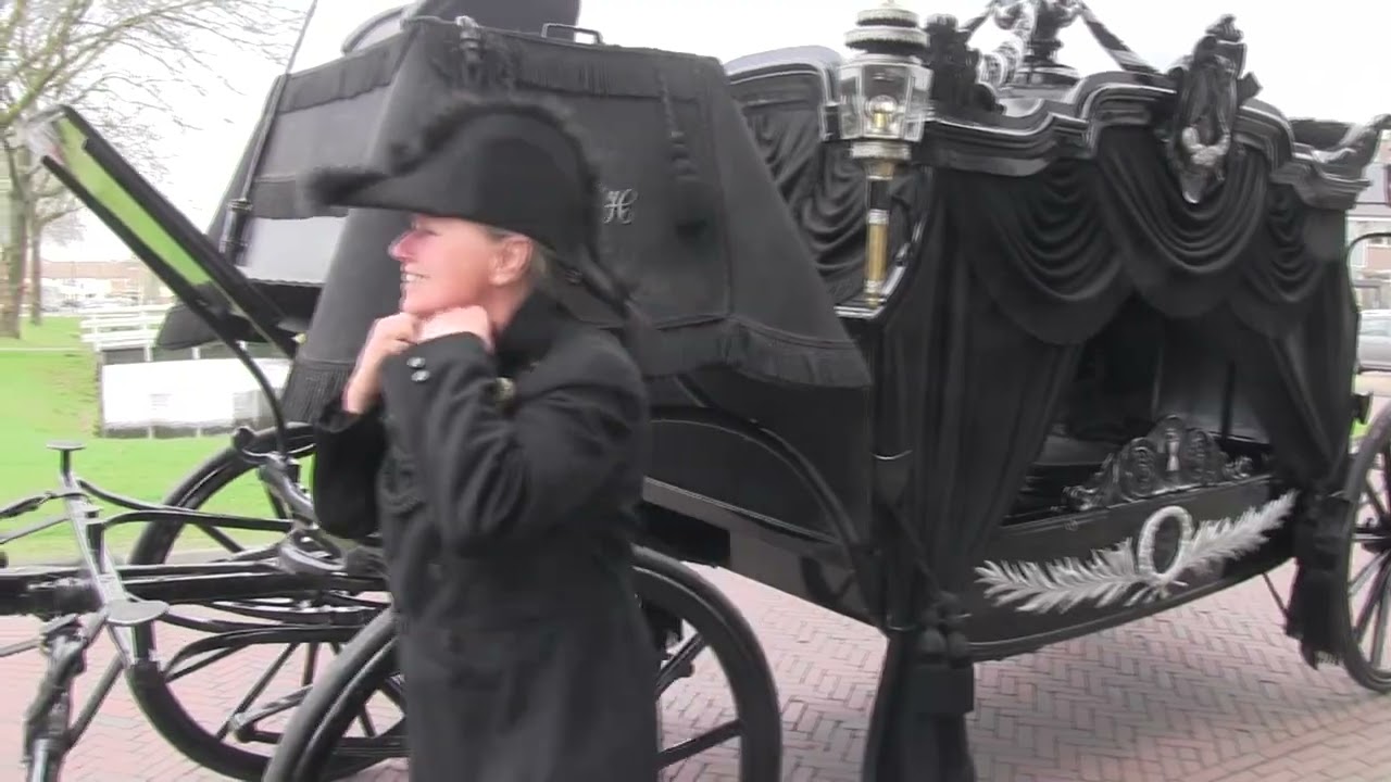Gerrit Veldhuizen per paardenkoets naar Memento Mori