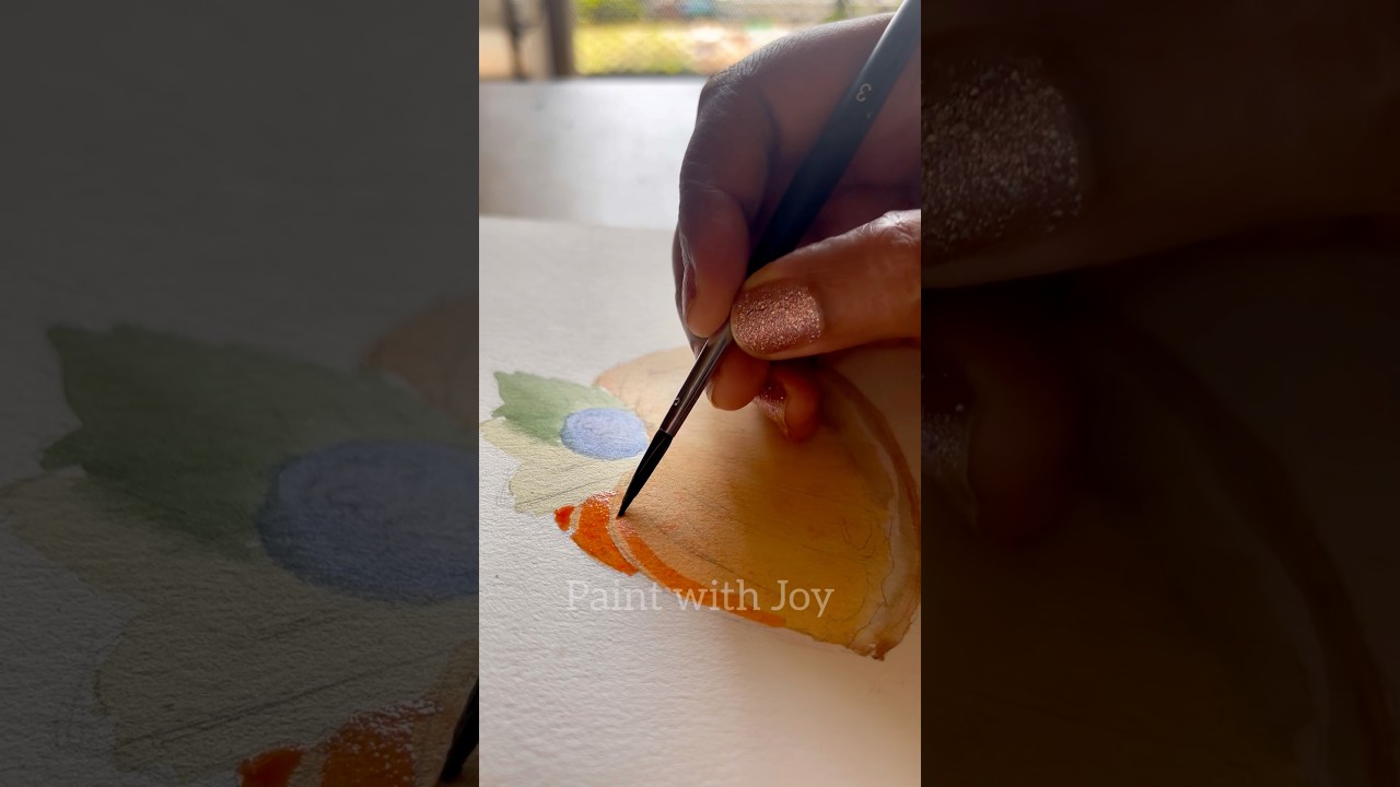 Watercolor Dessert Painting | Relaxing Art Process 🎨