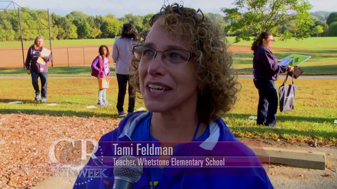 County Officials Walk to School with Gaithersburg's Whetstone Elementary Students