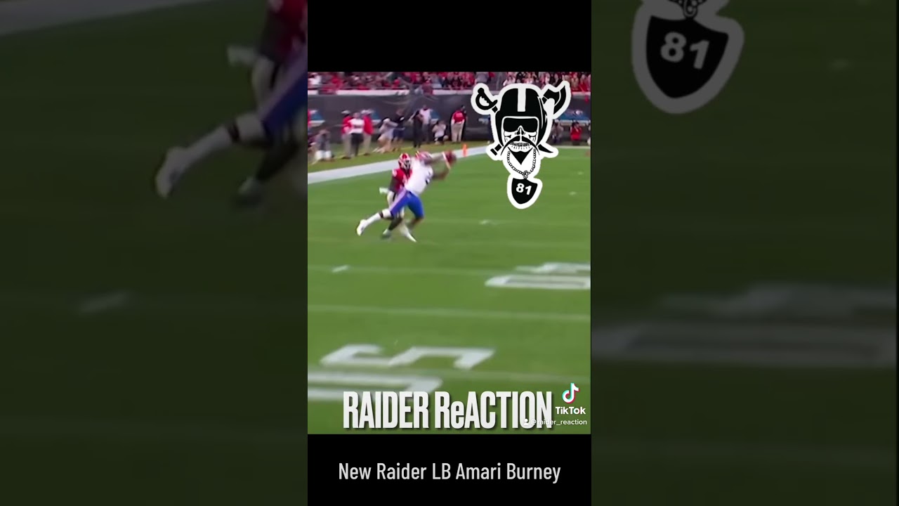 New Raider LB Amari Burney.🔥🔥🔥🏴&zwj;☠️⚔️☠️⚔️🏴&zwj;☠️🔥🔥🔥