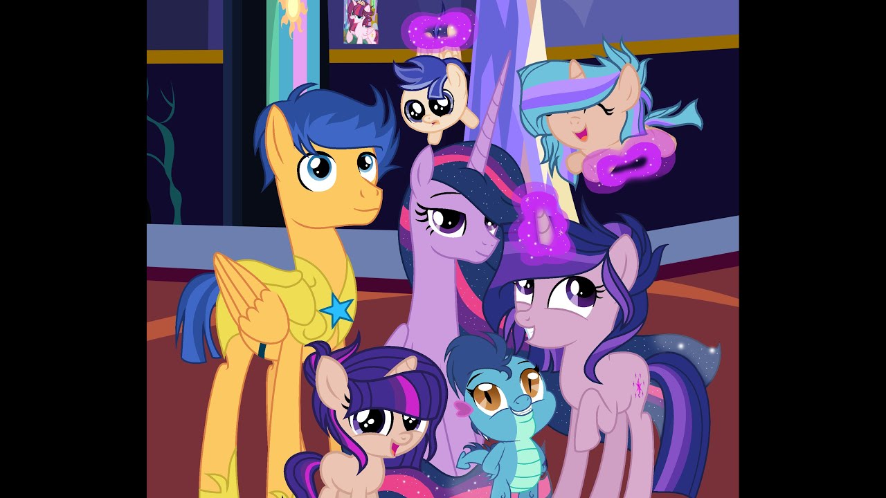 MLP [Next Gen] Twilight's Family ( SpeedPaint )