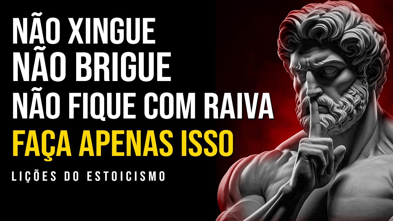COMO NUNCA MAIS FICAR IRRITADO e INCOMODADO com NINGUÉM | Lições do Estoicismo