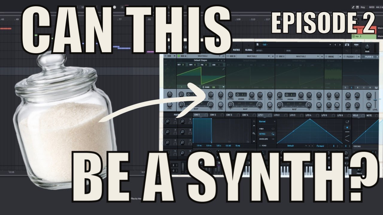 Turning a Glass of Sugar Into a Synth