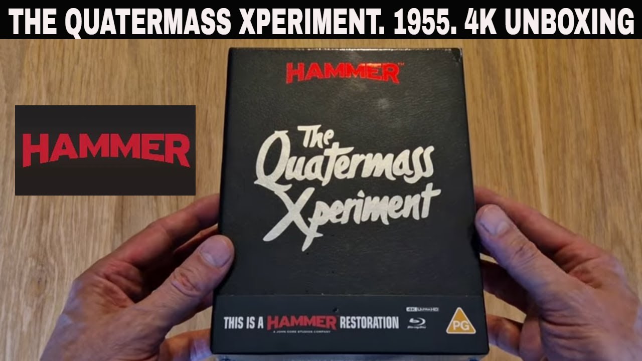 The Quatermass Xperiment. Hammer 4K Unboxing and review