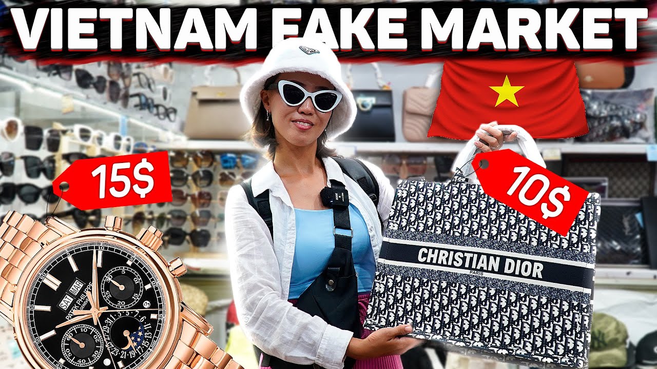 🇻🇳 FAKE MARKET SPREE in Saigon City, Vietnam | Cheap Shopping in Vietnam