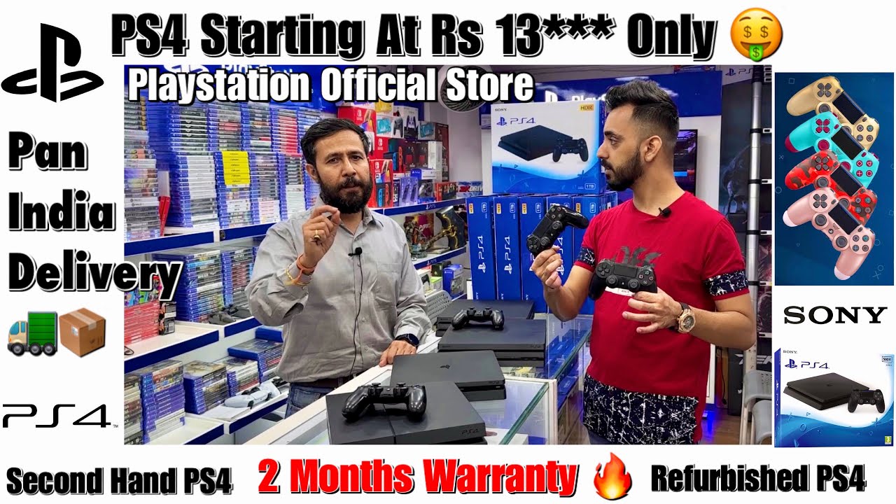 Sony Playstation 4 | Secondhand PS4 | PS4 In 2024 | PS4 Fat | PS4 Slim | PS4 Pro | Playstation Store
